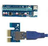 6-Pack V006C PCI-E 16x to 1x Powered Riser