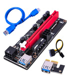 6-Pack V009S PCI-E 16x to 1x Powered Riser