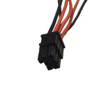 Mini-ITX Power Supply power cable 6 pin PCI to 6 pin PCI with barrel plug