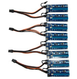 18AWG PCI-E 6pin to Dual 8-pin Y-Splitter Extension Cable GPU Mining
