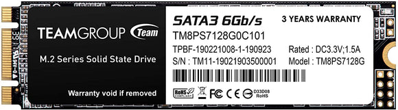 TeamGroup MS30 M.2 128GB SATA III TLC SSD TM8PS7128G0C1011