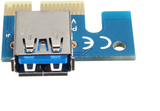 6-Pack V006C PCI-E 16x to 1x Powered Riser