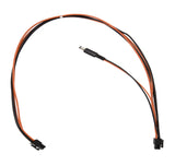 Mini-ITX Power Supply power cable 6 pin PCI to 6 pin PCI with barrel plug