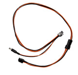 Mini-ITX Power Supply power cable 6 pin PCI to 8 pin EPS CPU Connector with Barrel Plug