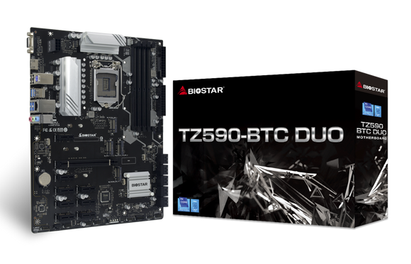 Bulk Pack 10 Biostar TZ590-BTC DUO