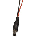 Mini-ITX Power Supply power cable 6 pin PCI to 6 pin PCI with barrel plug